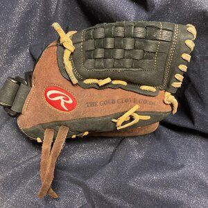 Rawlings P120 12 inch Zero Shock Leather Baseball Glove Brown Right